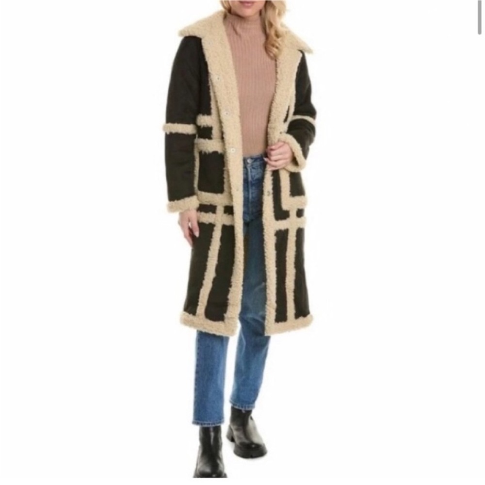 Rebecca Minkoff Faux Shearling Coat